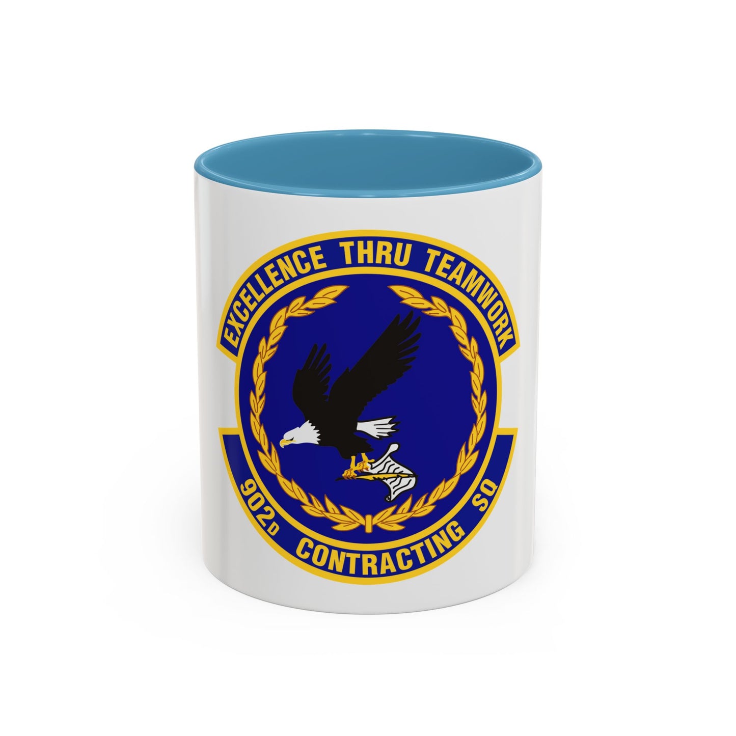 902d Contracting Squadron (U.S. Air Force) Accent Coffee Mug