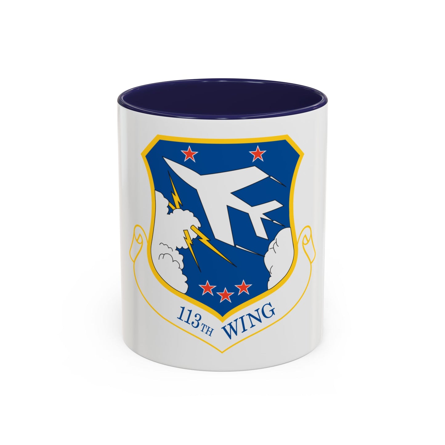 113th Wing (U.S. Air Force) Accent Coffee Mug