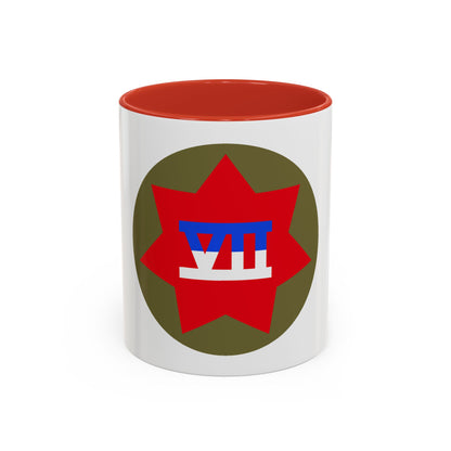 VII Corps (U.S. Army) Accent Coffee Mug