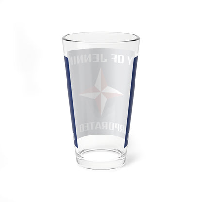 Flag of Jennings Missouri (United States) Pint Glass 16oz