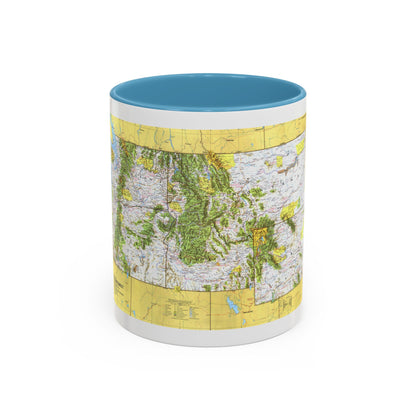 USA - Northwest 1 (1973) (Map) Accent Coffee Mug