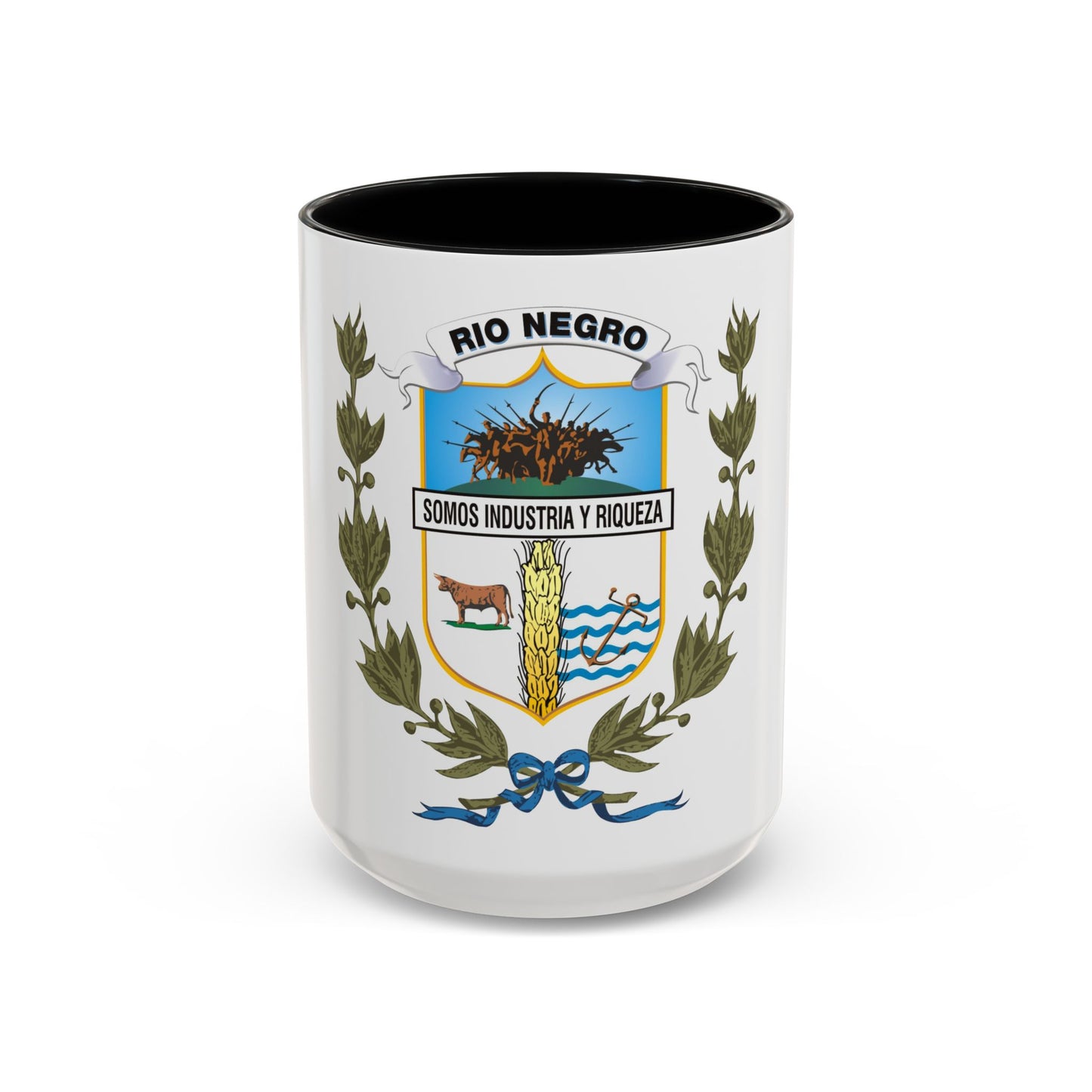 Coat of arms of Rio Negro Department - Accent Coffee Mug