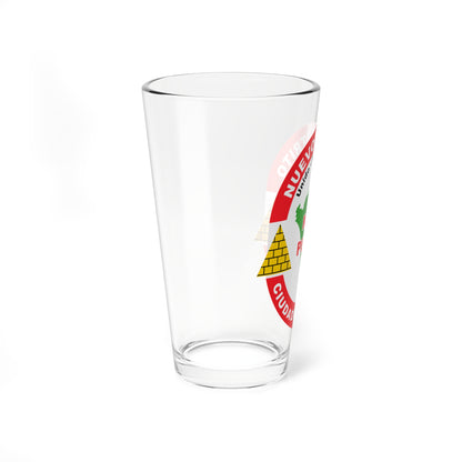 Escudo de mi peru (Peru) (Coat of Arms) Pint Glass 16oz