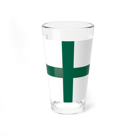 Rank flag of the South African Navy - Admiral 1981-1994 (South Africa) Pint Glass 16oz