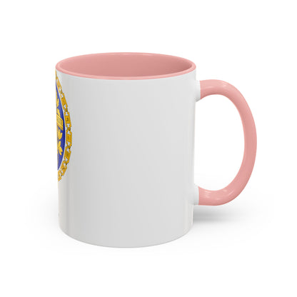 Coat of arms of the French Republic - Accent Coffee Mug