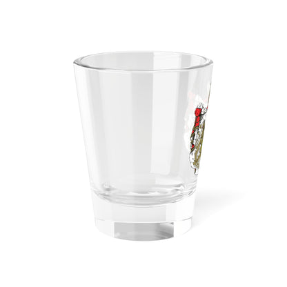 Grandes armoiries du Grand-Duché de Luxembourg (Luxembourg) (Coat of Arms) Shot Glass 1.5oz