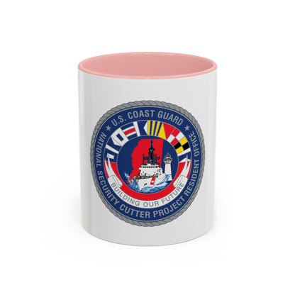 USCG NSCPRO (U.S. Coast Guard) Accent Coffee Mug