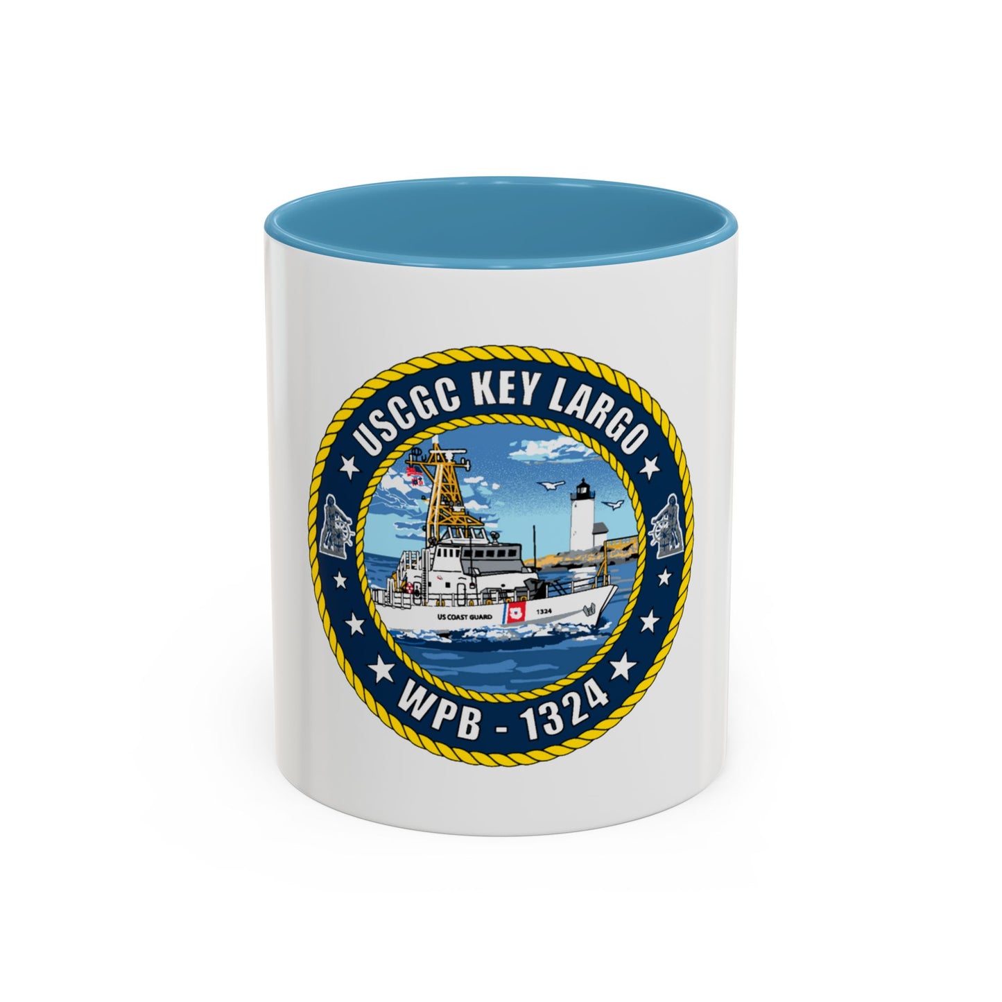 USCGC Key Largo WPB 1324 (U.S. Coast Guard) Accent Coffee Mug