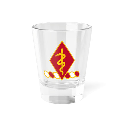 Verre à liqueur du 204e bataillon de soutien de la brigade (armée américaine) 1,5 oz