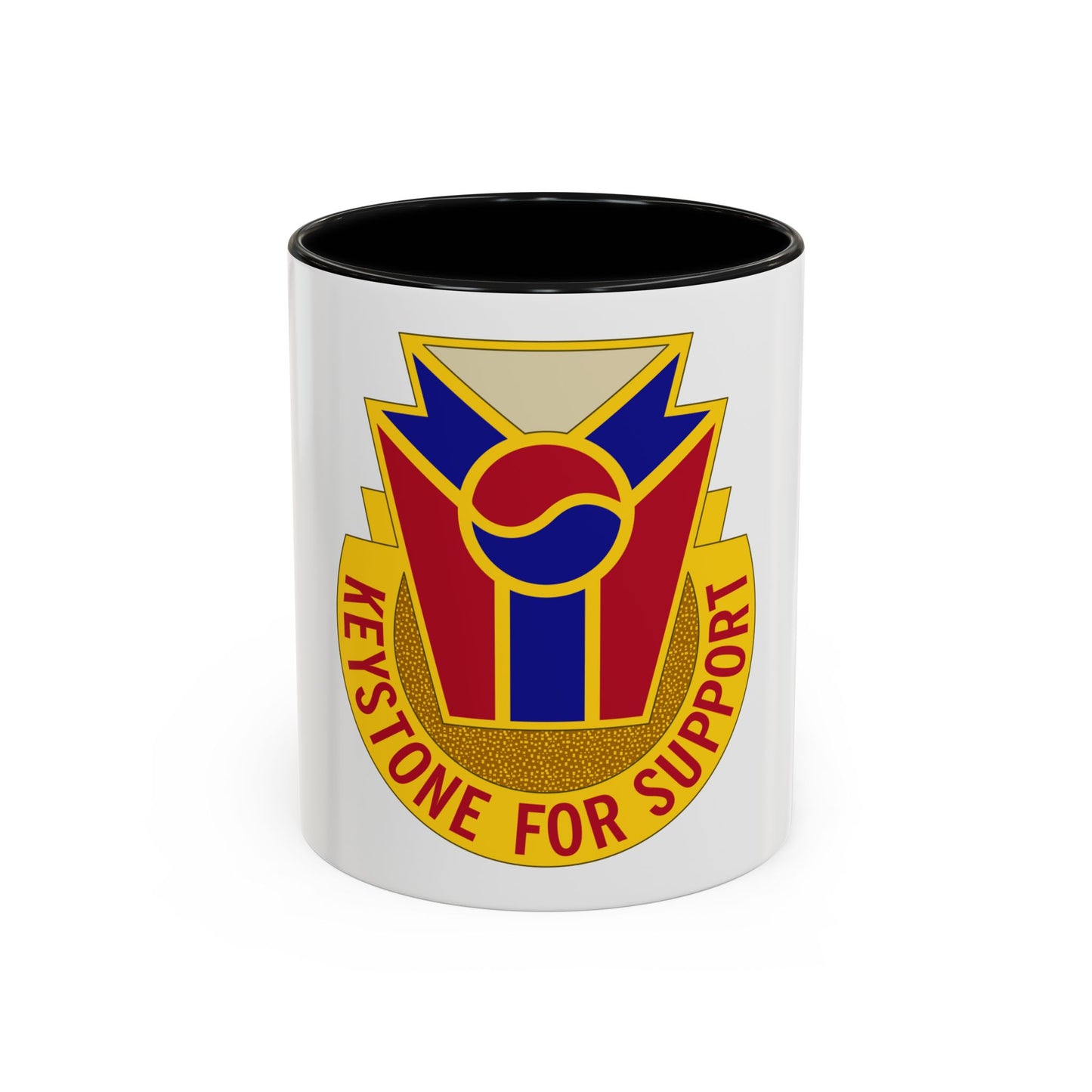 77 Quartermaster Group (U.S. Army) Accent Coffee Mug