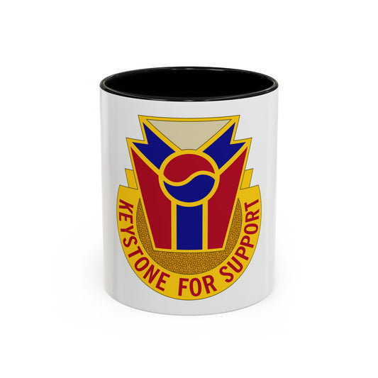 77 Quartermaster Group (U.S. Army) Accent Coffee Mug