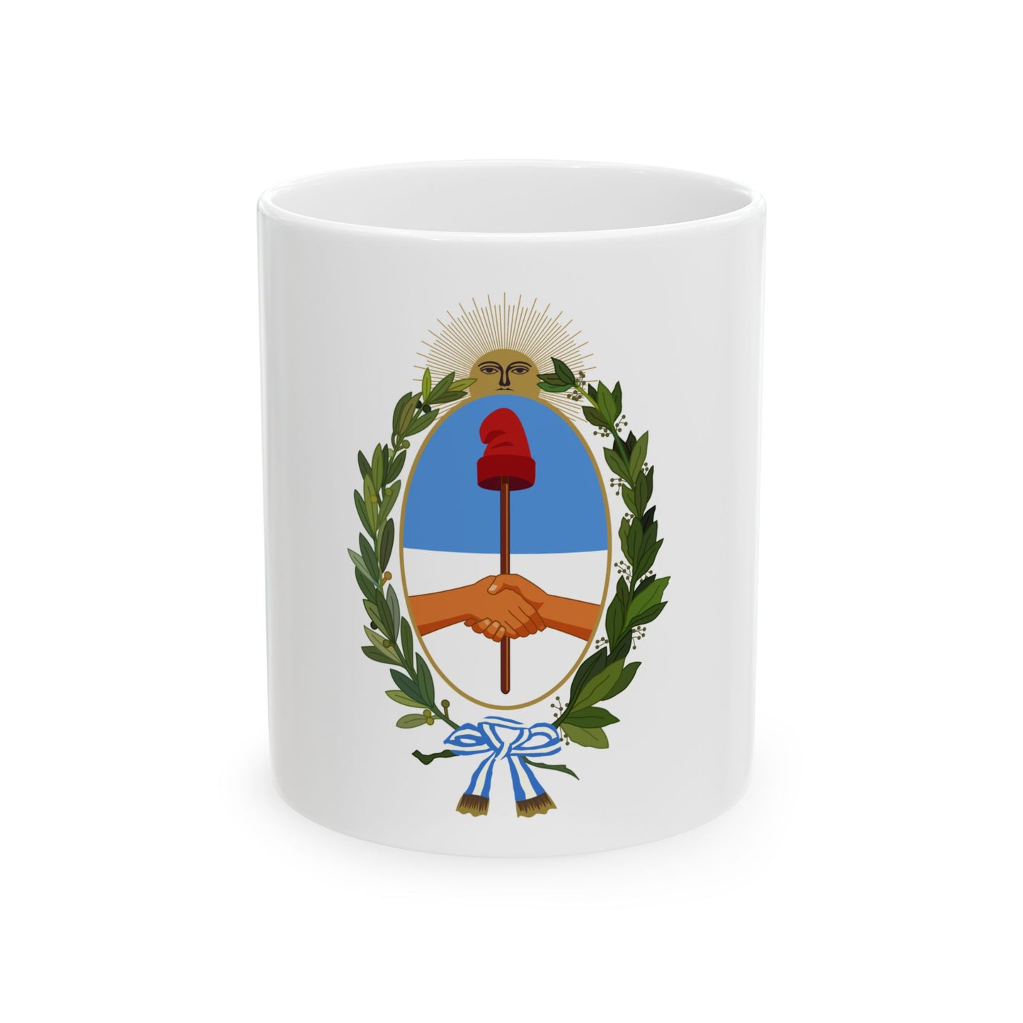 Coat of Arms Buenos Aires Province Argentina - White Coffee Mug
