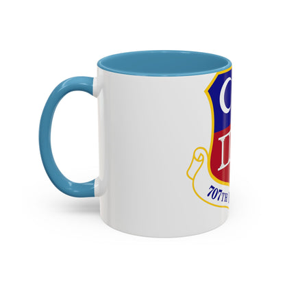 707 Intelligence Surveillance and Reconnaissance Group AFISRA (U.S. Air Force) Accent Coffee Mug