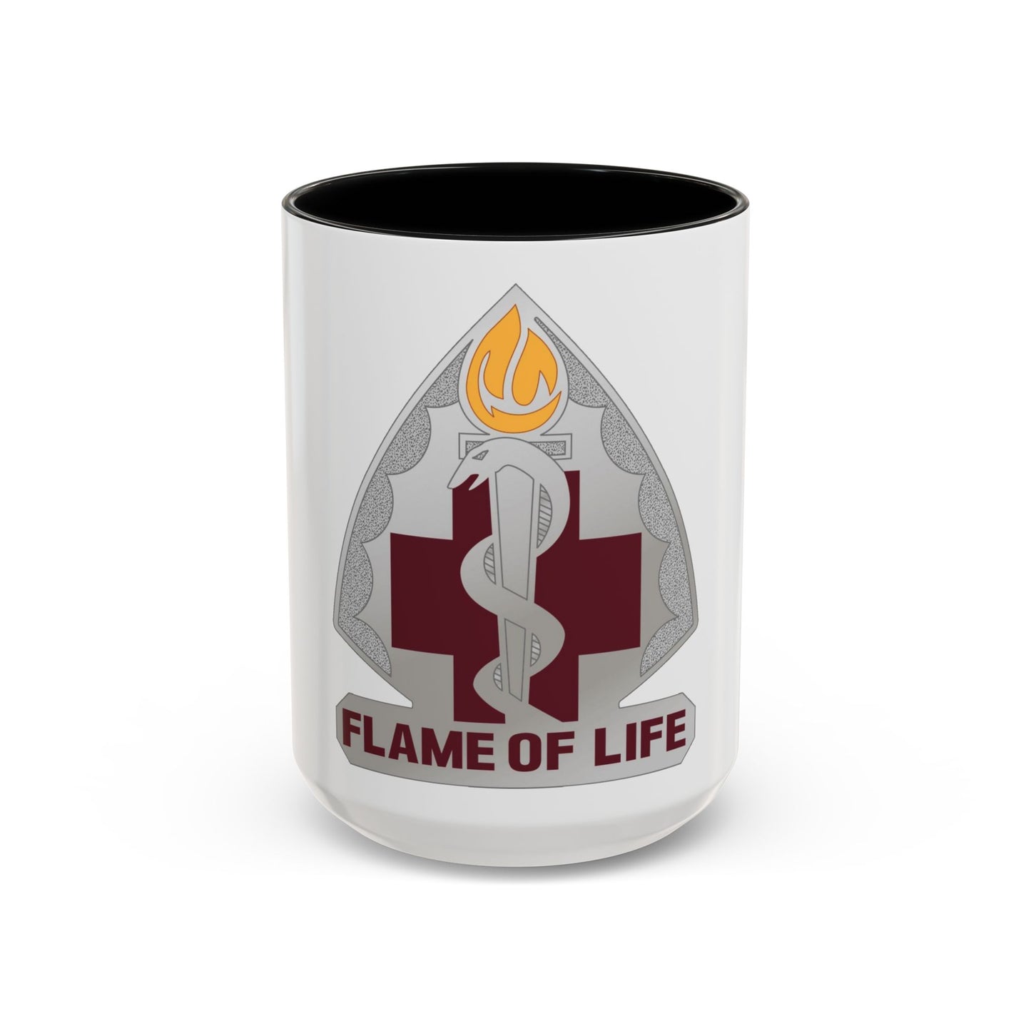 818 Medical Battalion (U.S. Army) Accent Coffee Mug