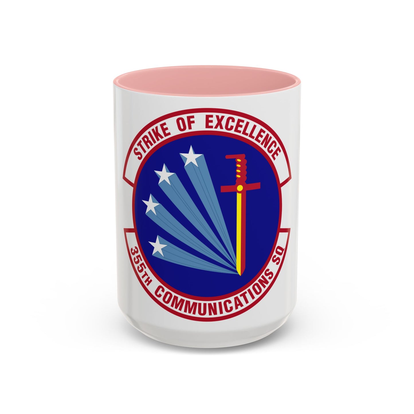 355 Communications Squadron ACC (U.S. Air Force) Accent Coffee Mug