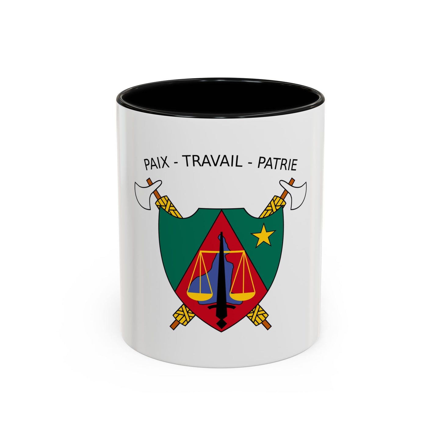 Coat of Arms of Cameroon (1975-1986) - Accent Coffee Mug