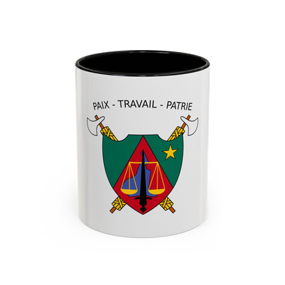 Coat of Arms of Cameroon (1975-1986) - Accent Coffee Mug