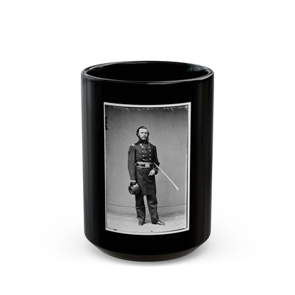 Brig. Gen. John Riggin 001 (U.S. Civil War) Black Coffee Mug