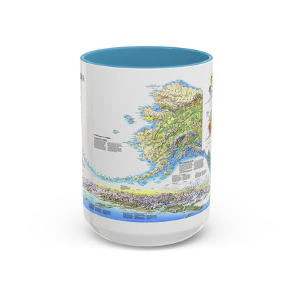 Alaska 2 (1994) (Map) Accent Coffee Mug