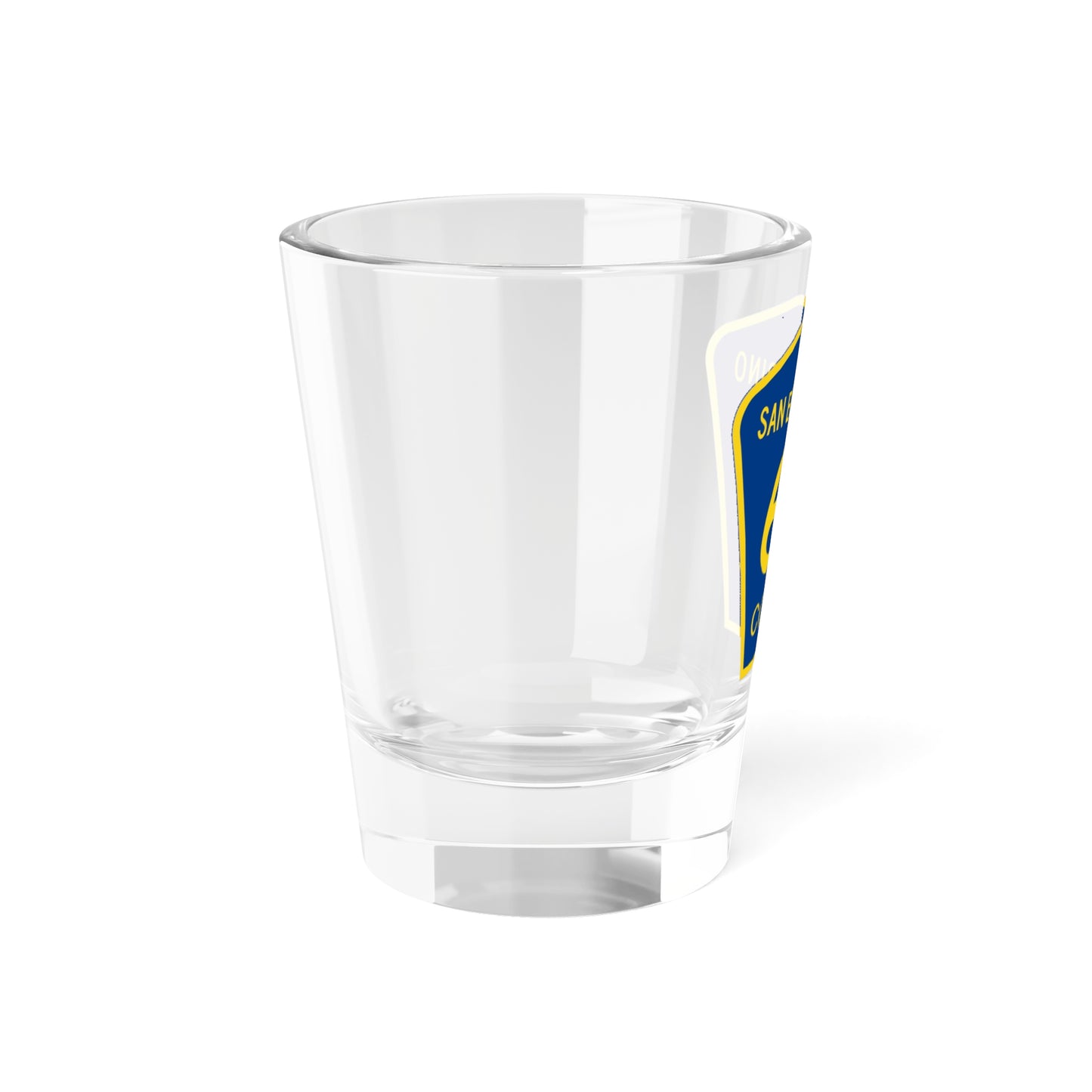 San Bernardino County 66 (California) (Road Sign) Shot Glass 1.5oz