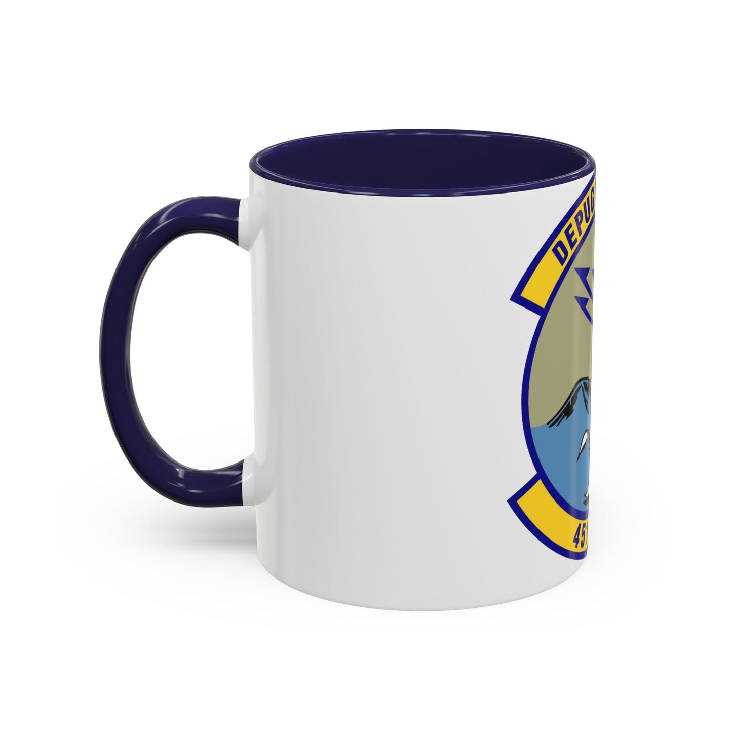 451st Expeditionary Operations Support Squadron (U.S. Air Force) Accent Coffee Mug