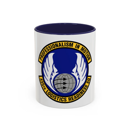435th Logistics Readiness Squadron (U.S. Air Force) Accent Coffee Mug