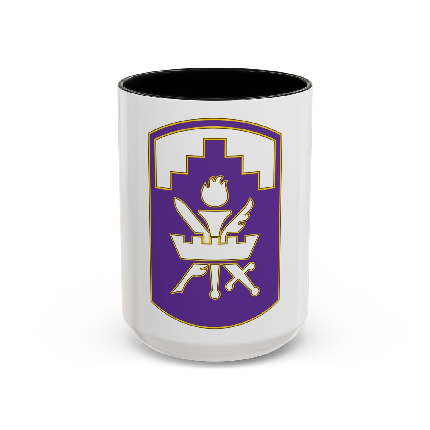 353 Civil Affairs Command 3 (U.S. Army) Accent Coffee Mug