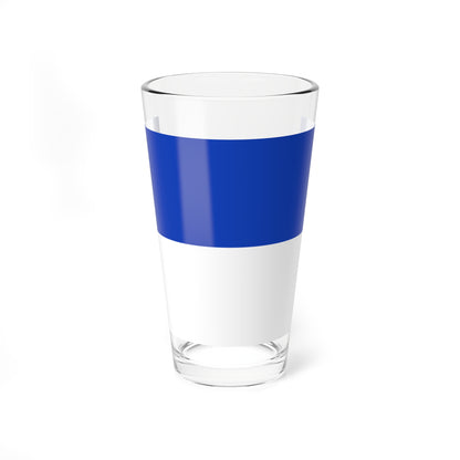 Flag of Charaña Bolivia (Bolivia) Pint Glass 16oz