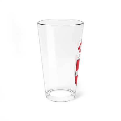 Early coat of arms of Switzerland (Switzerland) (Coat of Arms) Pint Glass 16oz