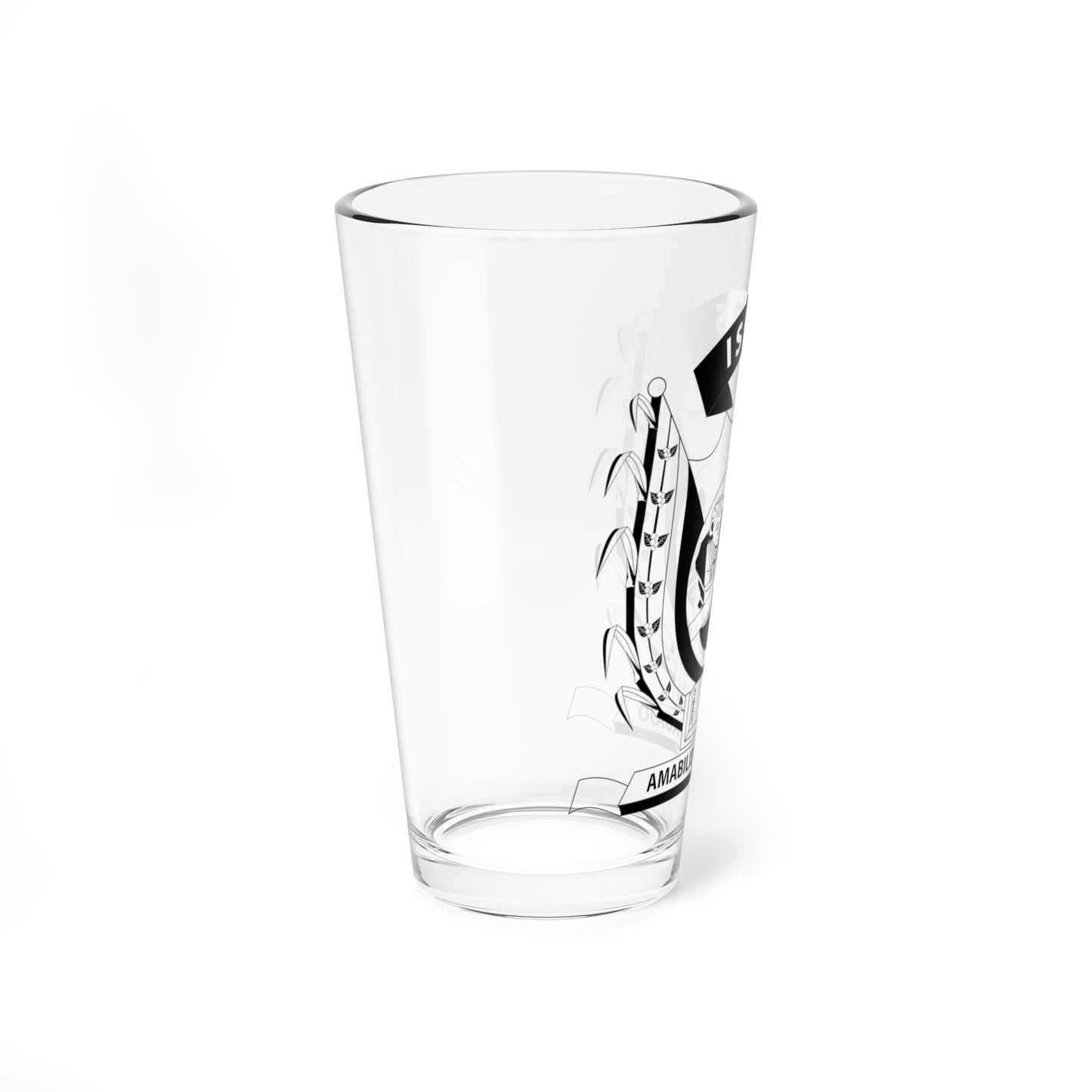 Sello de Isnos (Colombia) (Coat of Arms) Pint Glass 16oz