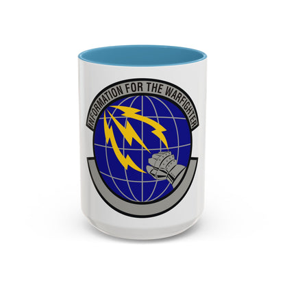 50 Communications Squadron USSF (U.S. Air Force) Accent Coffee Mug