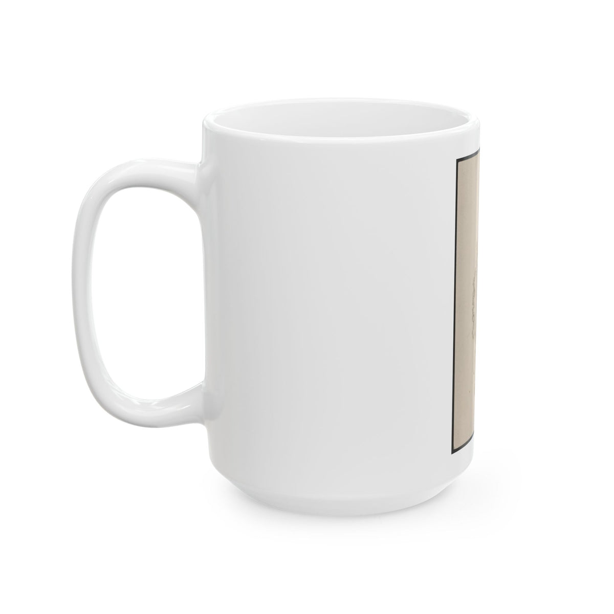 Unidentified Man 004 (U.S. Civil War) White Coffee Mug