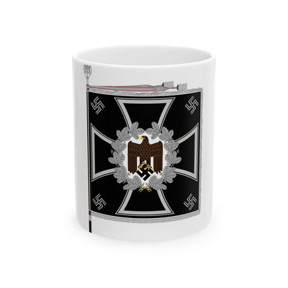 Heeresfahne Pioniere (Germany) White Coffee Mug