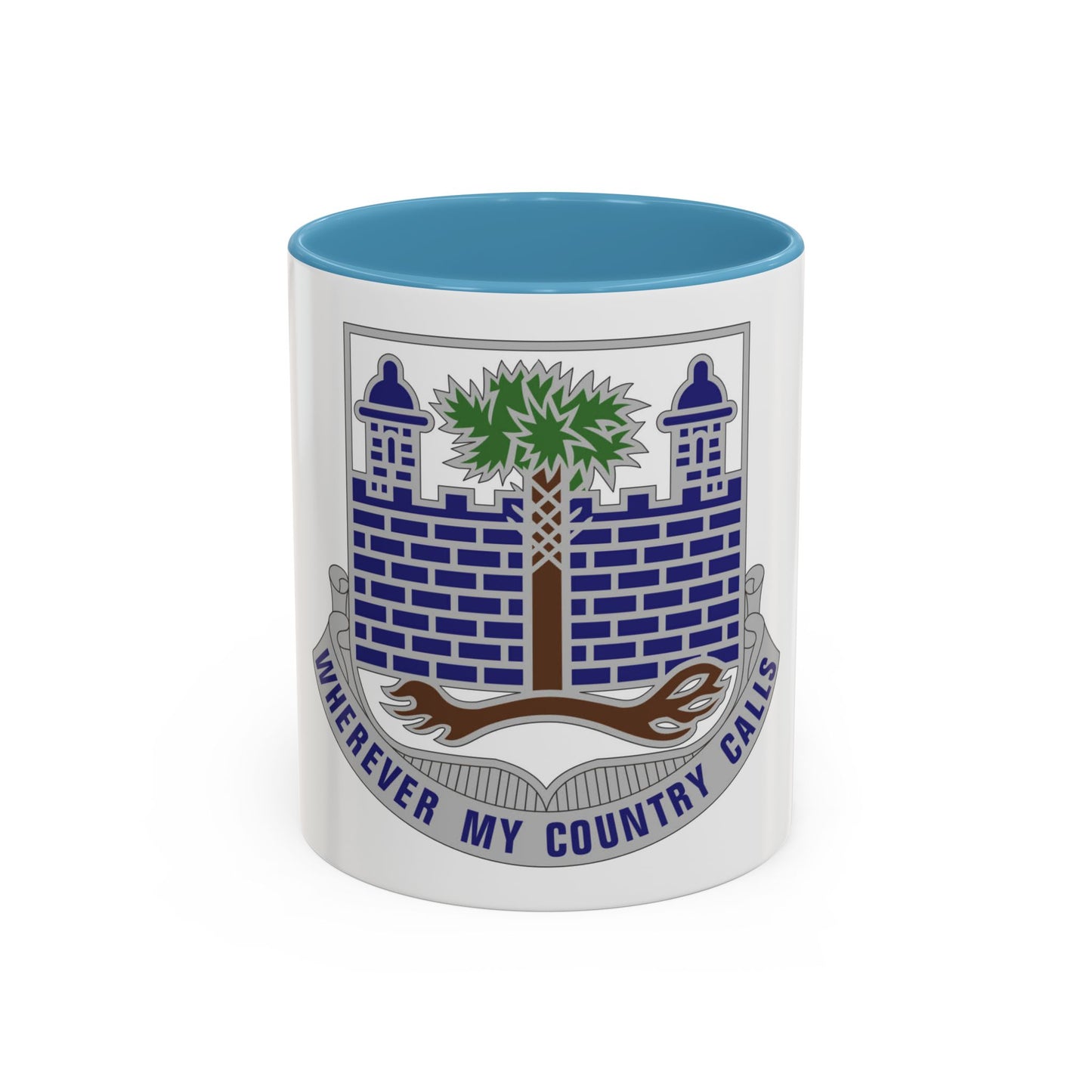 118th Infantry Regiment (U.S. Army) Accent Coffee Mug