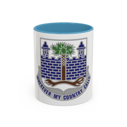 118th Infantry Regiment (U.S. Army) Accent Coffee Mug