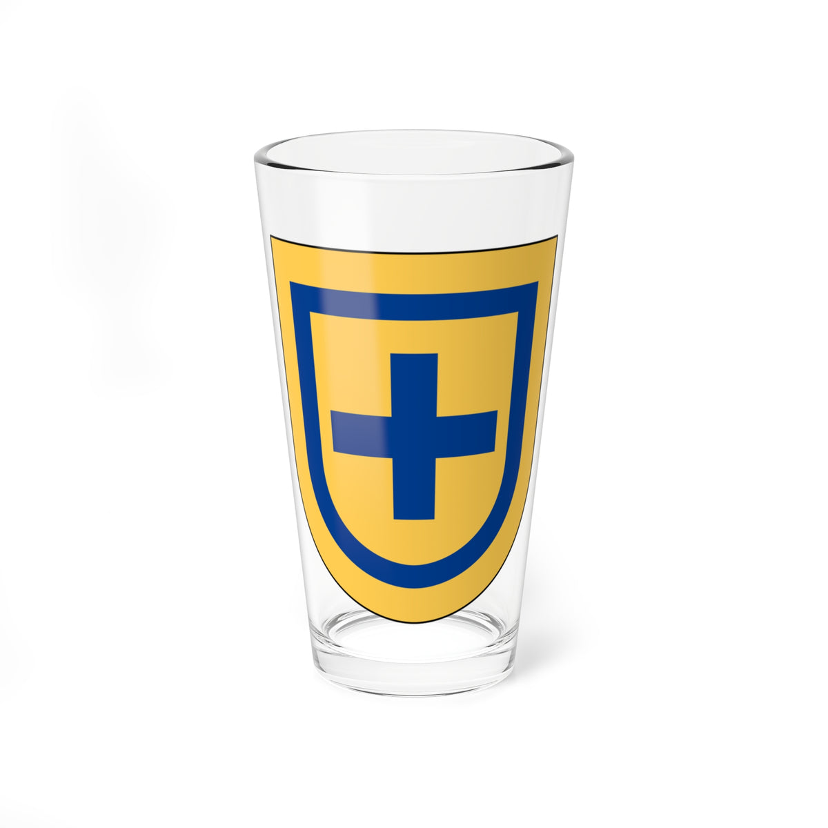 Gårdeby församling vapen (Sweden) (Coat of Arms) Pint Glass 16oz