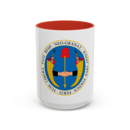 Coat of arms of United Provinces of New Granada - Accent Coffee Mug