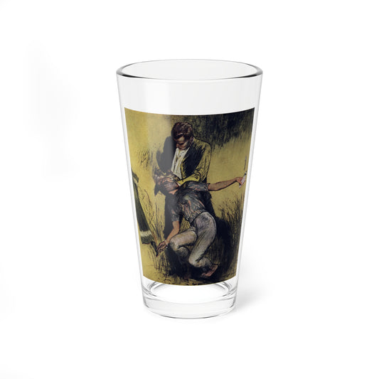 One Monday We Killed Them All (1), Cosmopolitan, November 1961 (Magazine Illustration) Pint Glass 16oz