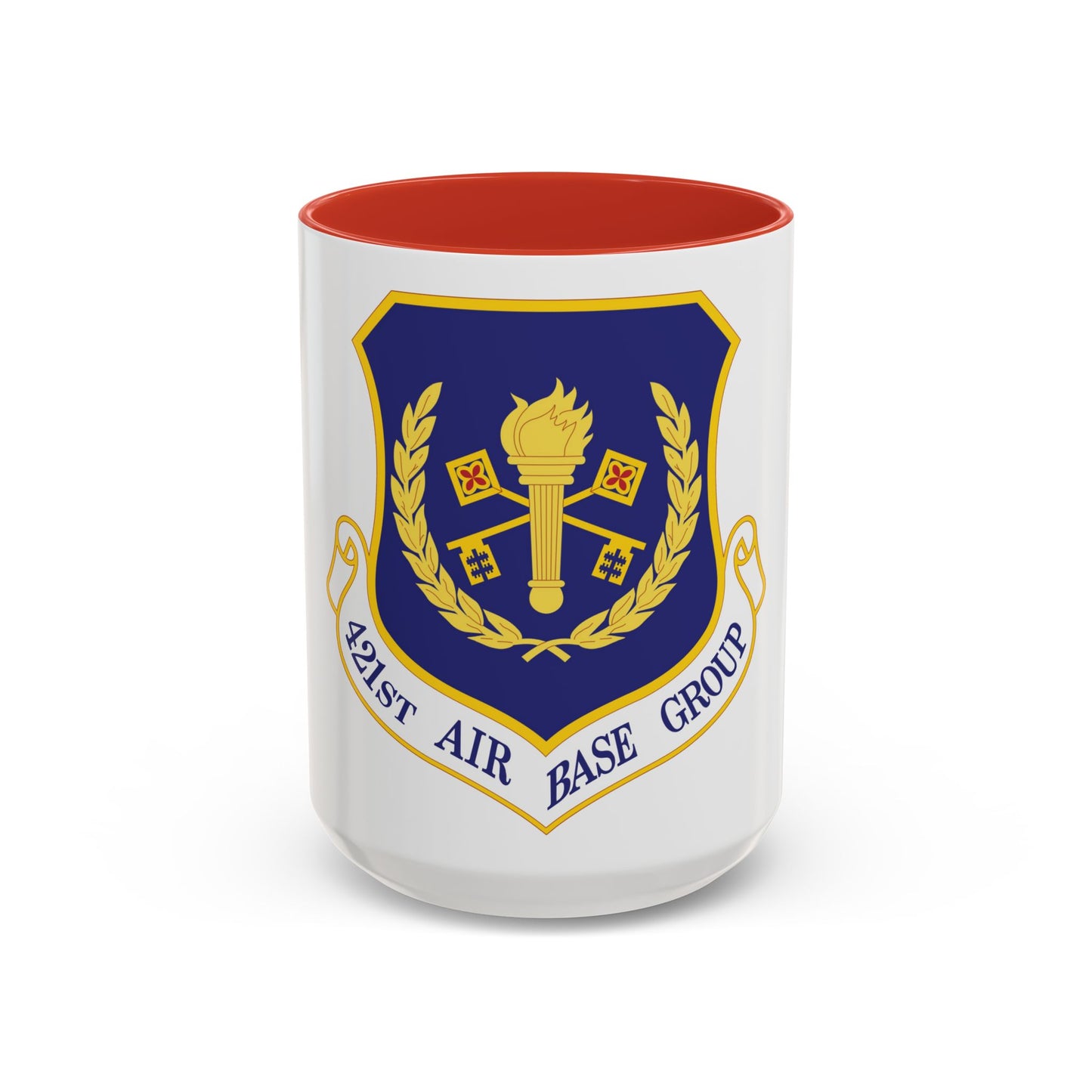 421st Air Base Group (U.S. Air Force) Accent Coffee Mug
