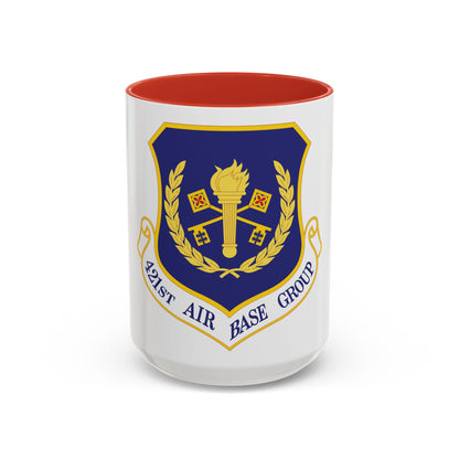 421st Air Base Group (U.S. Air Force) Accent Coffee Mug