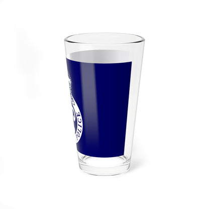 Flag of the British Mandate Police (Israel) Pint Glass 16oz