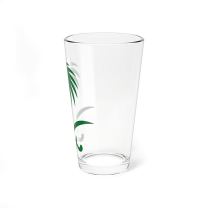 Emblem of Saudi Arabia 2 (Saudi Arabia) (Coat of Arms) Pint Glass 16oz
