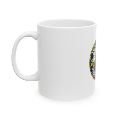 Juneau Area Chief Mess (U.S. Coast Guard) White Coffee Mug