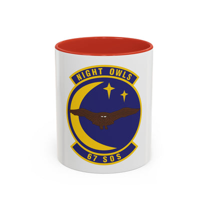 67 Special Operations Squadron AFSOC (U.S. Air Force) Accent Coffee Mug
