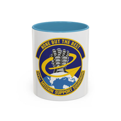 341st Mission Support Squadron (U.S. Air Force) Accent Coffee Mug