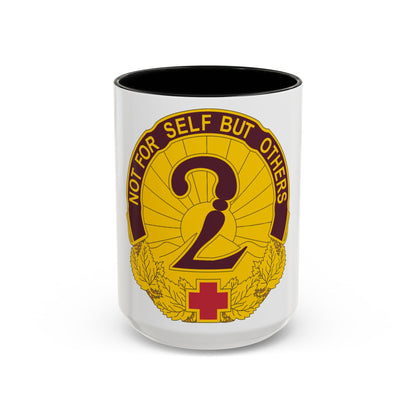 2 tasses à café décoratives de l'hôpital général (armée américaine)