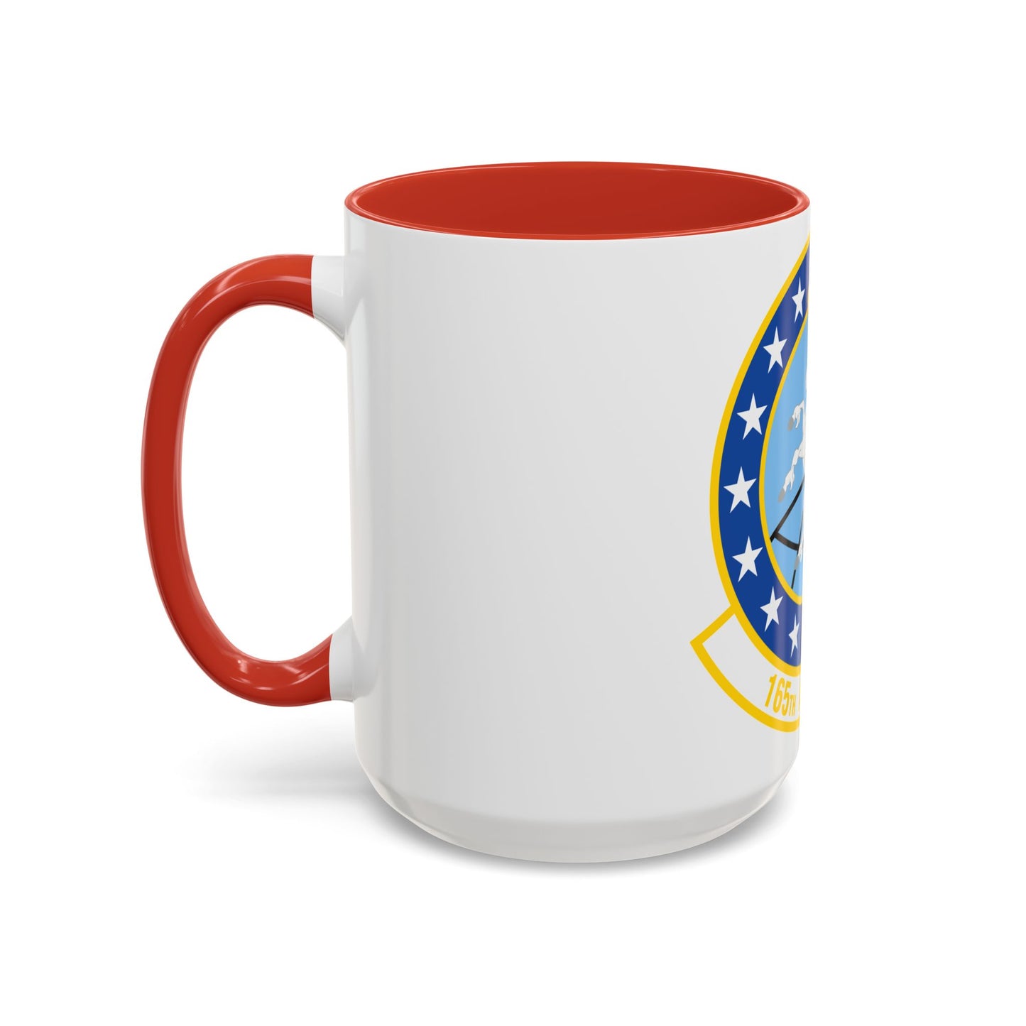 Tasse à café décorative du 165e Escadron de transport aérien (US Air Force)