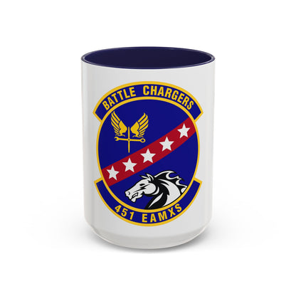 451st Expeditionary Aircraft Maintenance Squadron (U.S. Air Force) Accent Coffee Mug