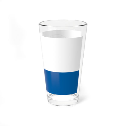 Flag of Szederkeny (Hungary) Pint Glass 16oz