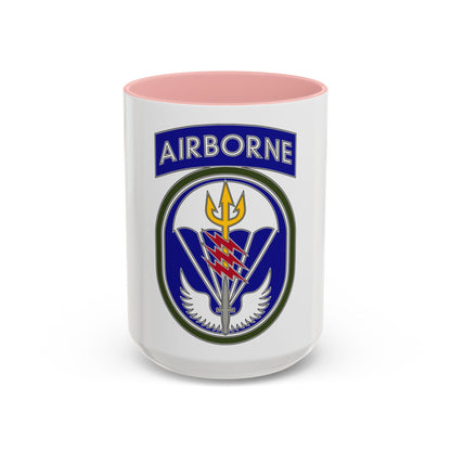 Special Operations Command South (U.S. Army) Accent Coffee Mug